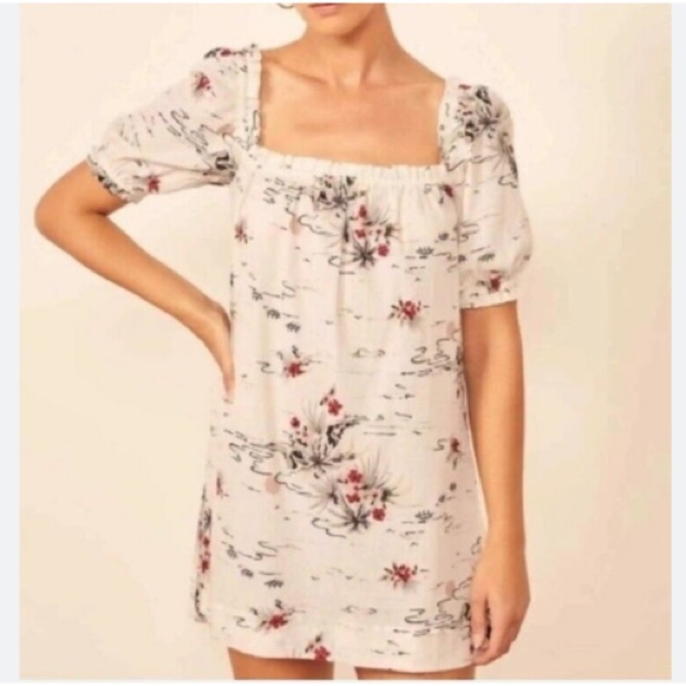 Reformation Jeans Vivi Mini Dress in Tonga